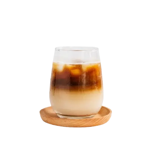 Kawakawa Cold Brew in a tall glass with ice